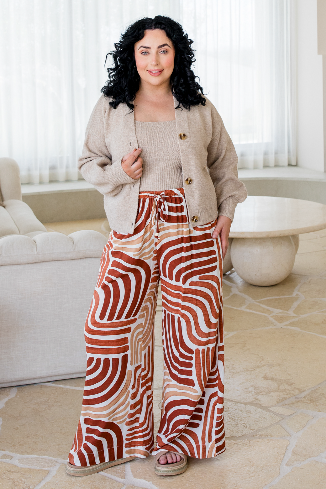 Betsy Cardigan Latte