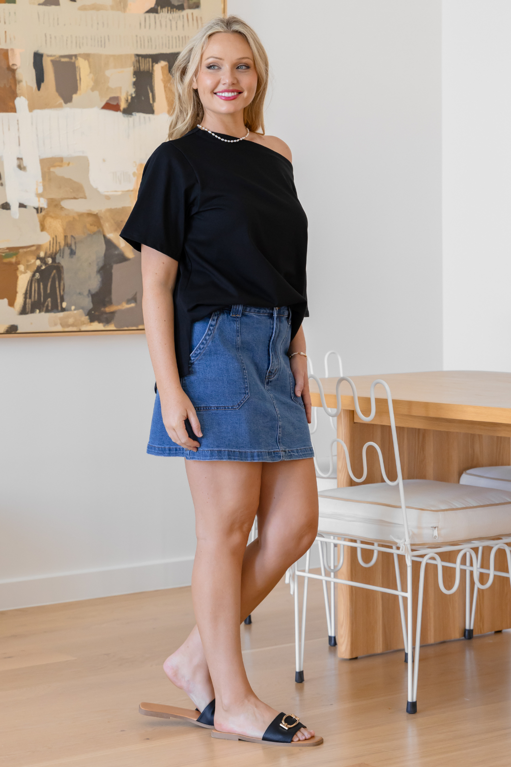 Hayley Tshirt Black