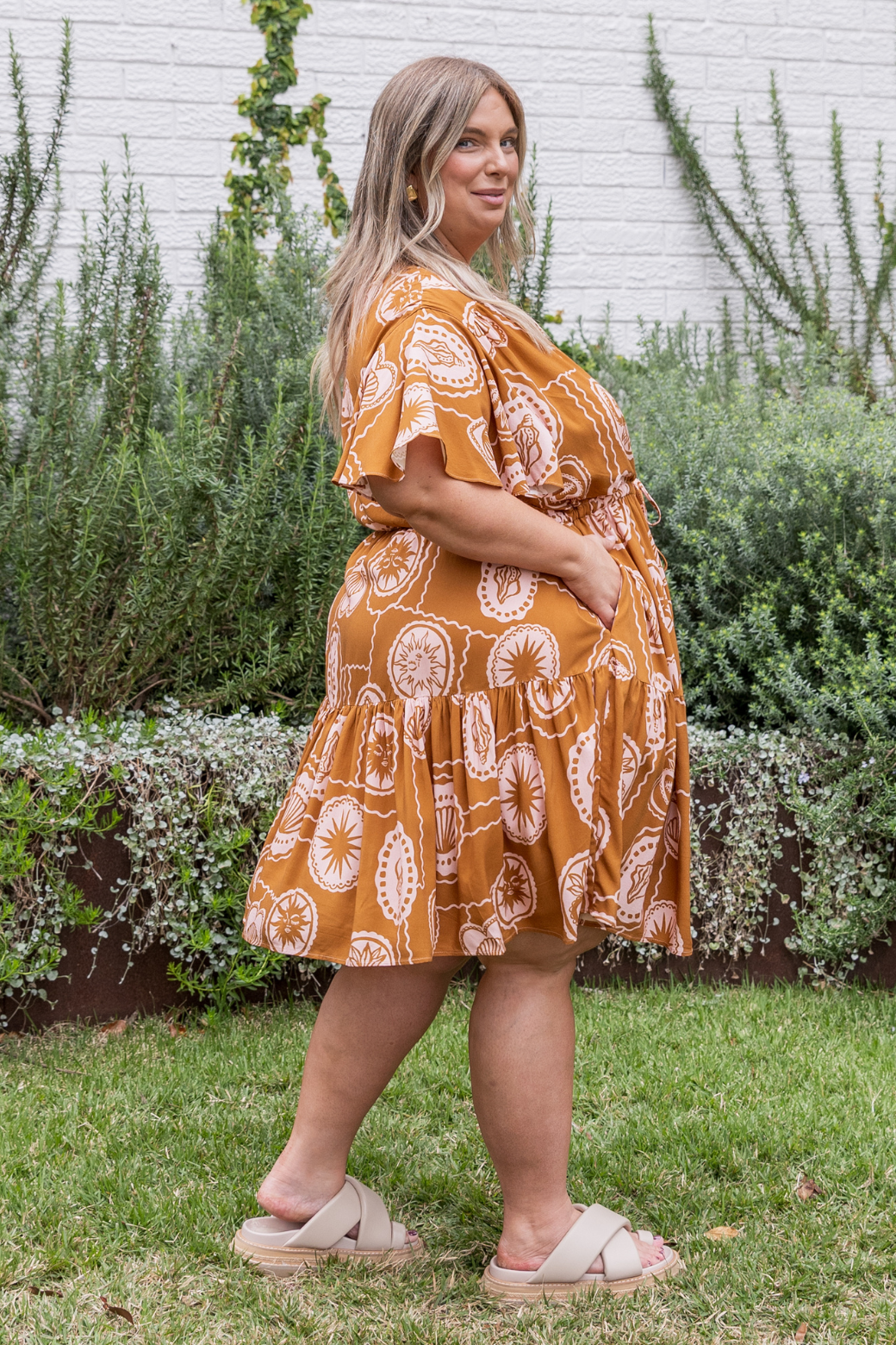 Brady Dress Mirabella Print