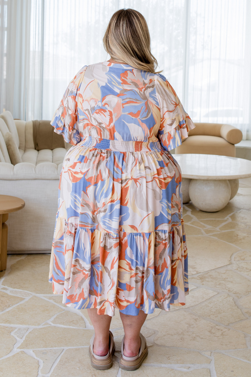 Brinkley Midi Dress Dreamstate Print