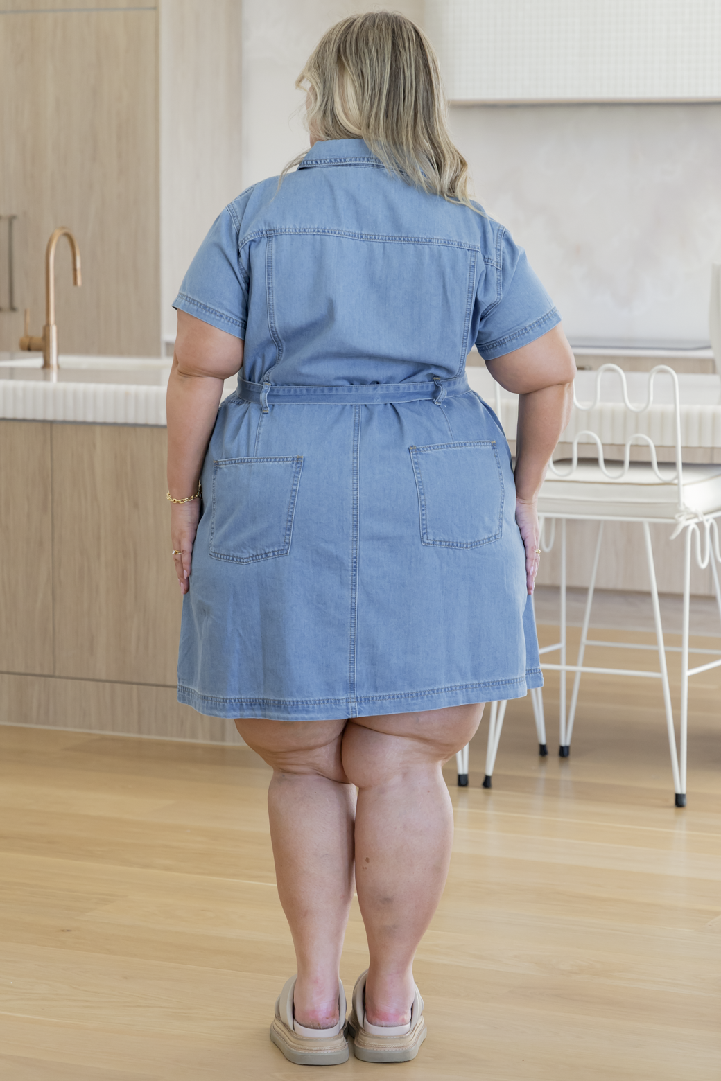 Carrie Dress Chambray
