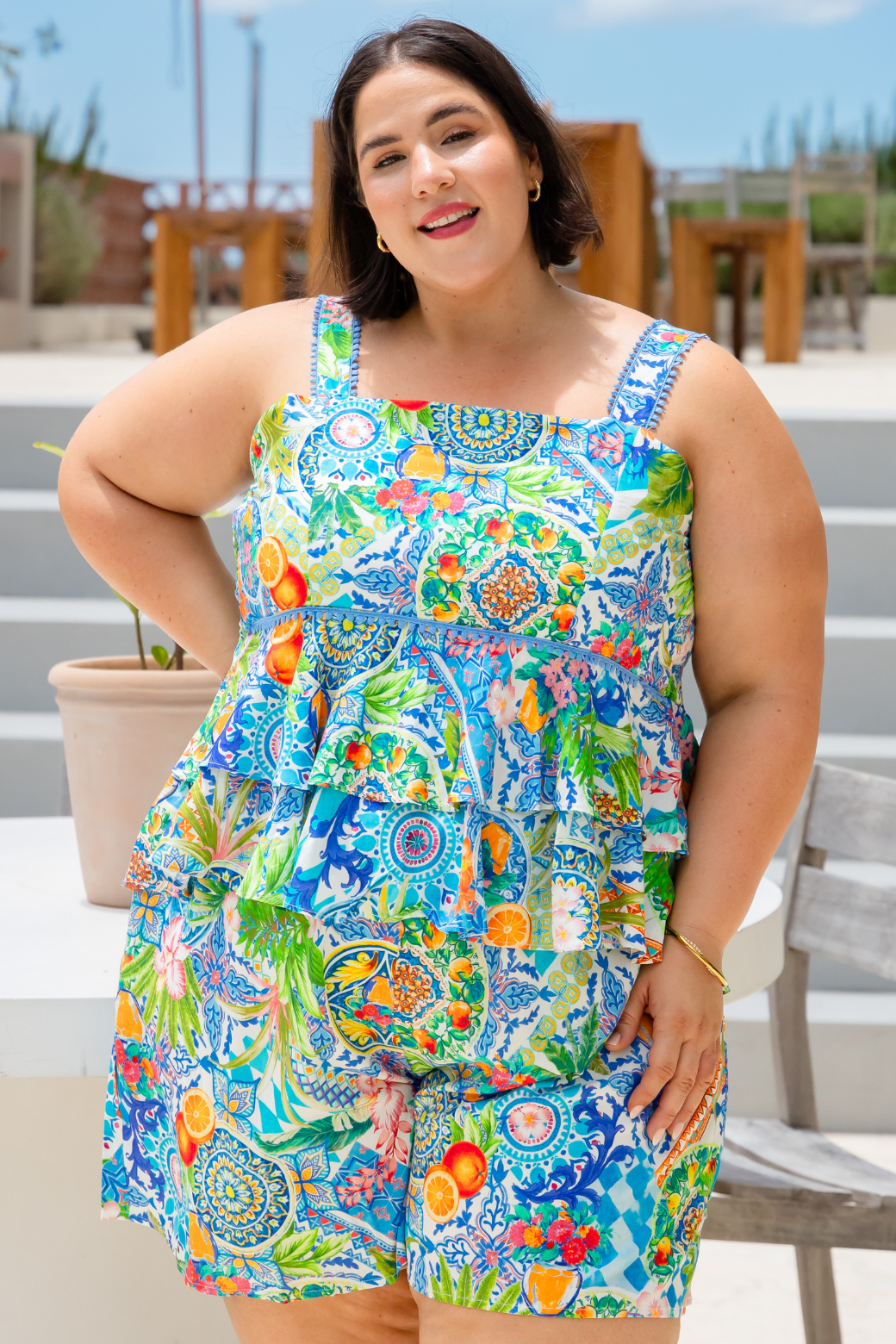 Otto Shorts Amalfi Print