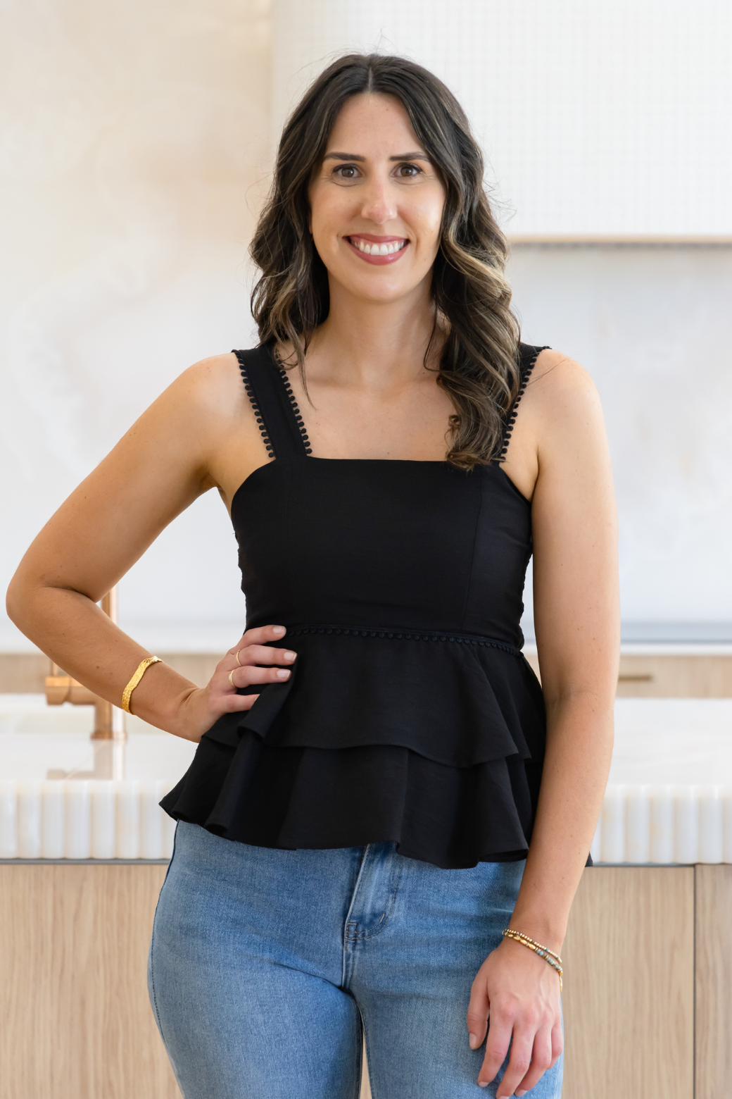 Caterina Top Black