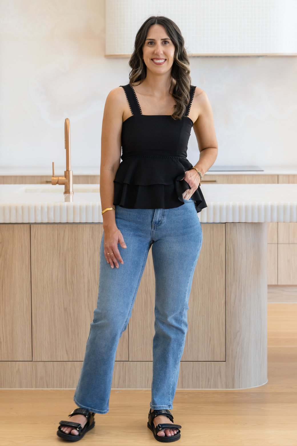 Caterina Top Black