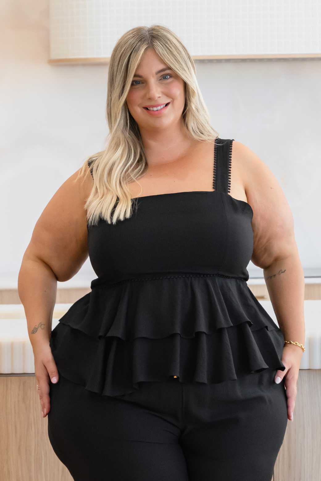 Caterina Top Black