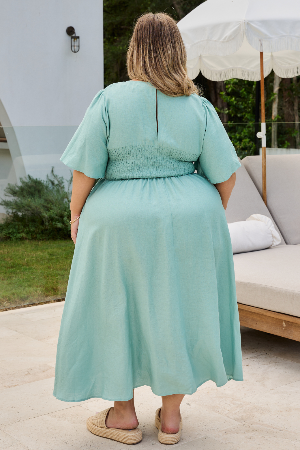 Cath Midi Dress Seaglass