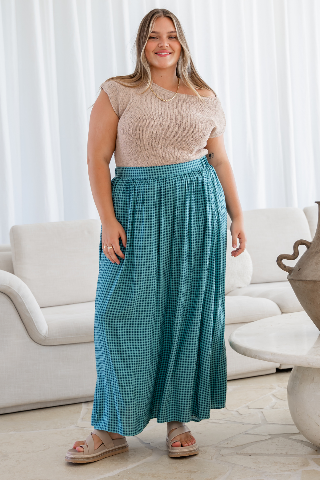 CleoMaxiSkirtTealGingham_2.png