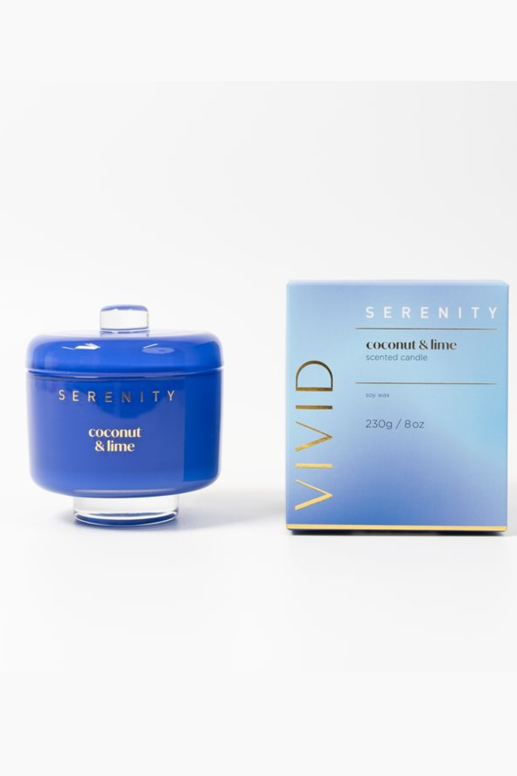 Home Fragrance Co Vivid Candle Coconut Lime 230g