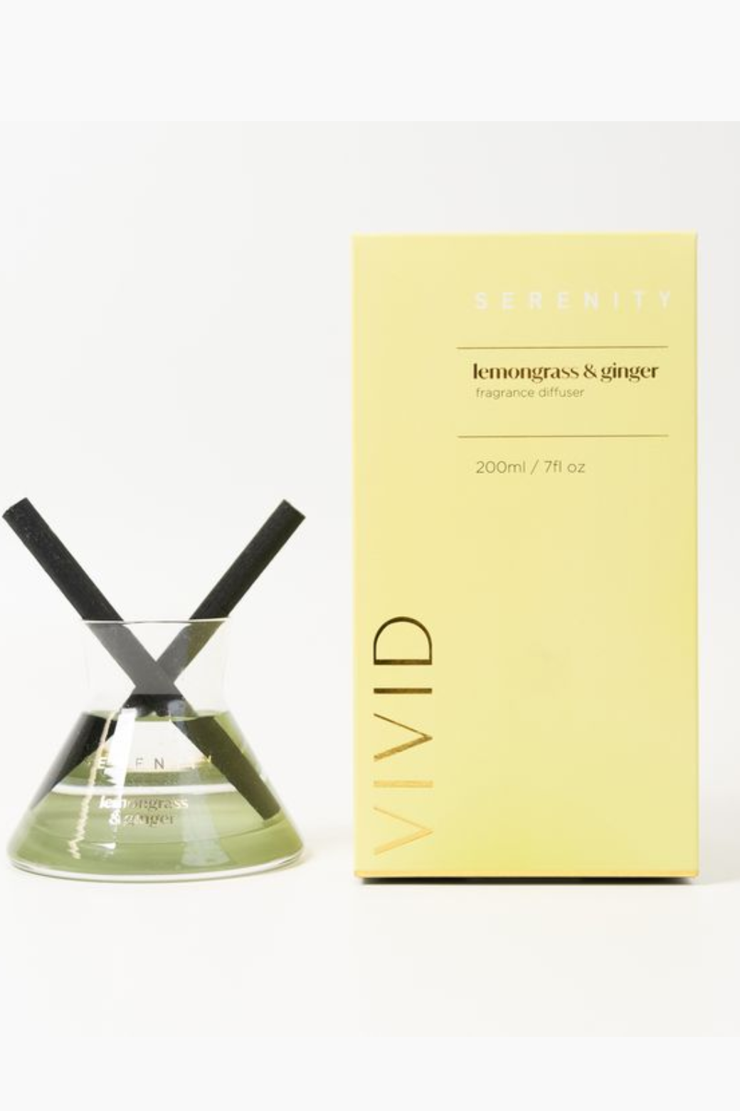 Home Fragrance Co Vivid Diffuser Lemongrass & Ginger 200ml