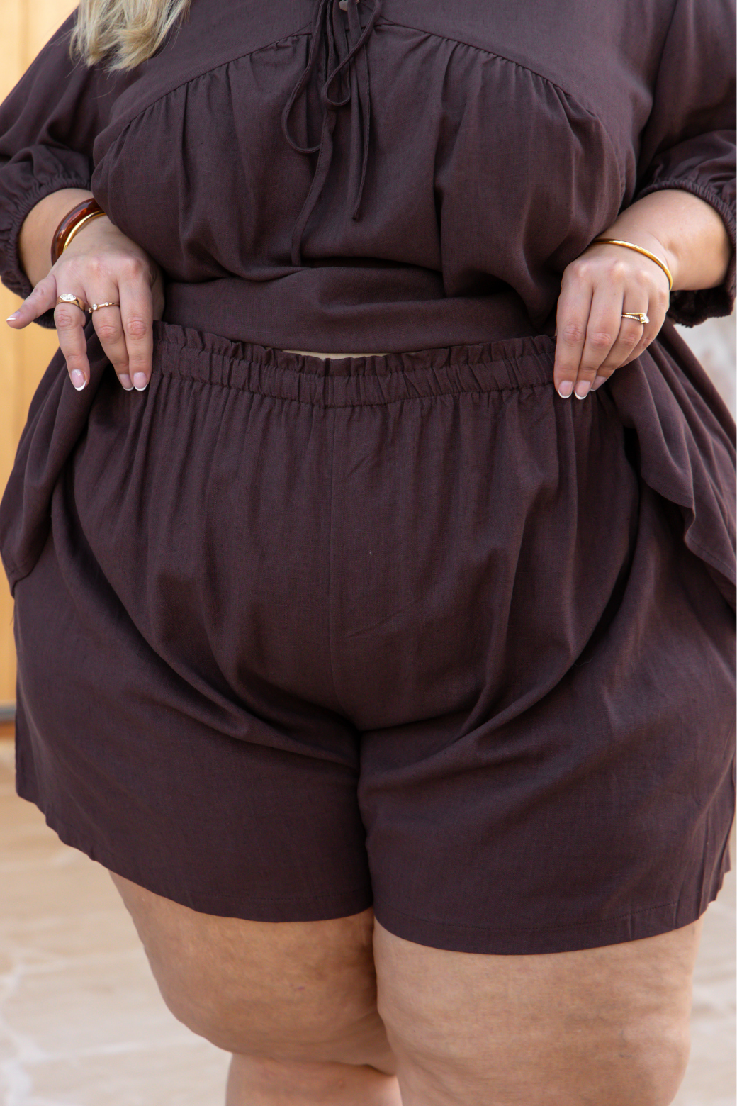 Dahlia Shorts Bitter Chocolate