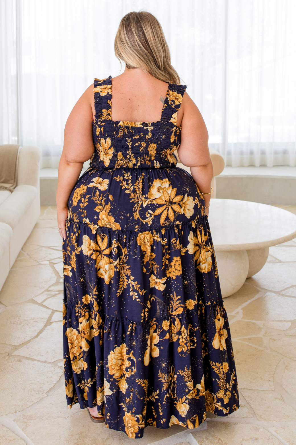 Darcey Maxi Dress Night Garden