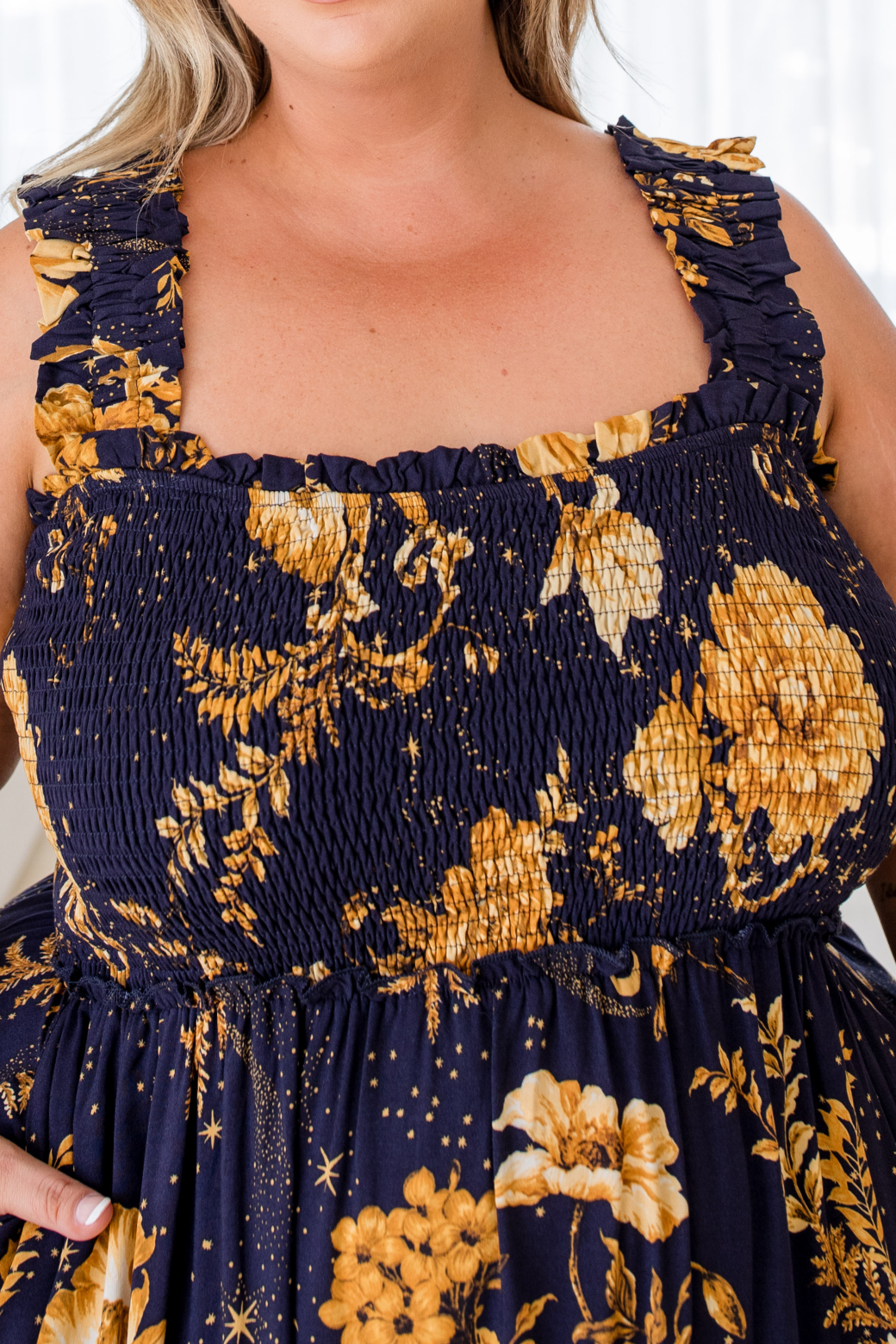 Darcey Maxi Dress Night Garden