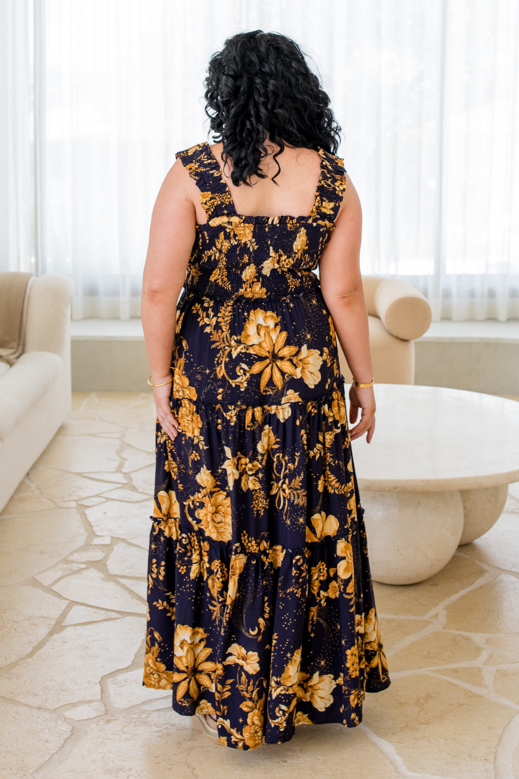Darcey Maxi Dress Night Garden