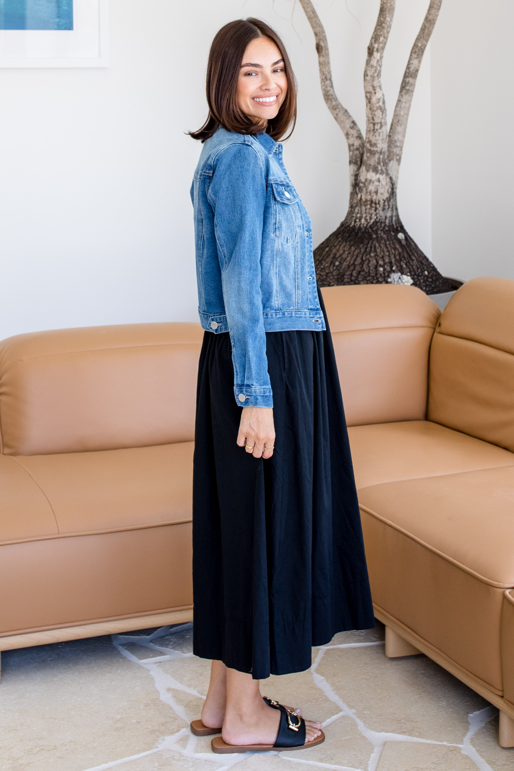 Darcy Denim Jacket 80 Vintage Wash