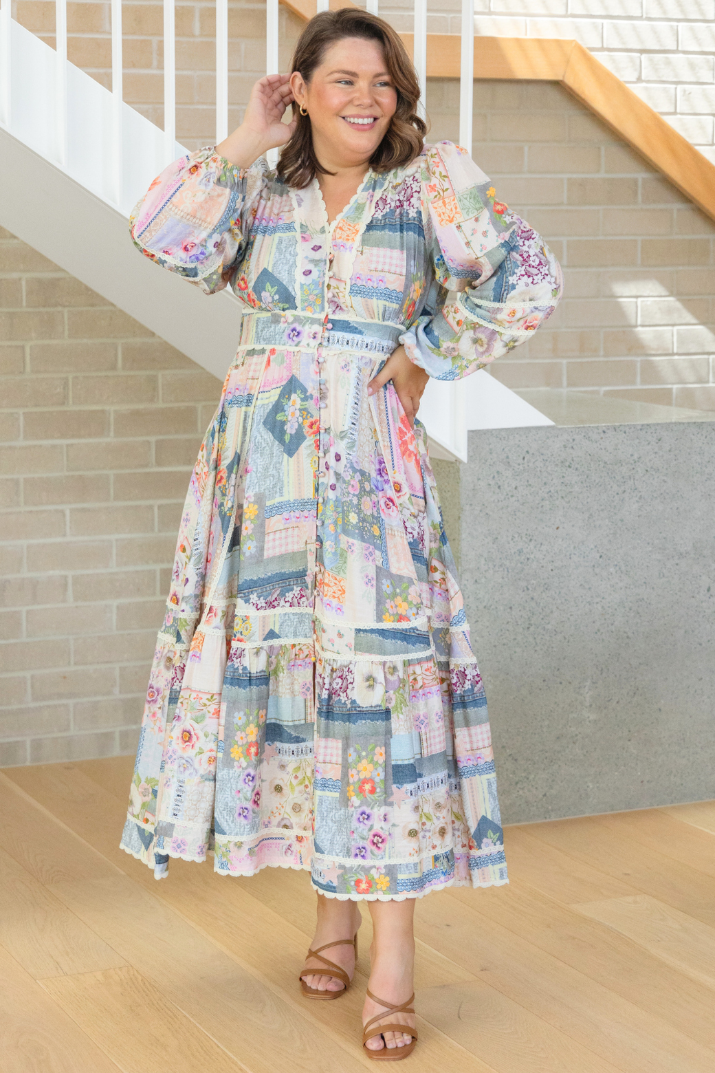 Elouise Maxi Dress Francesca Print
