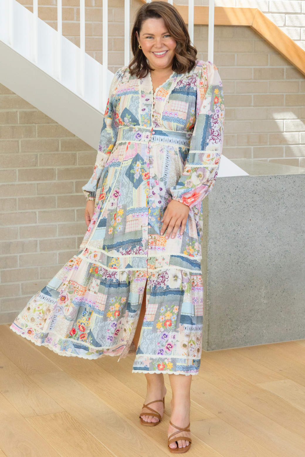 Elouise Maxi Dress Francesca Print