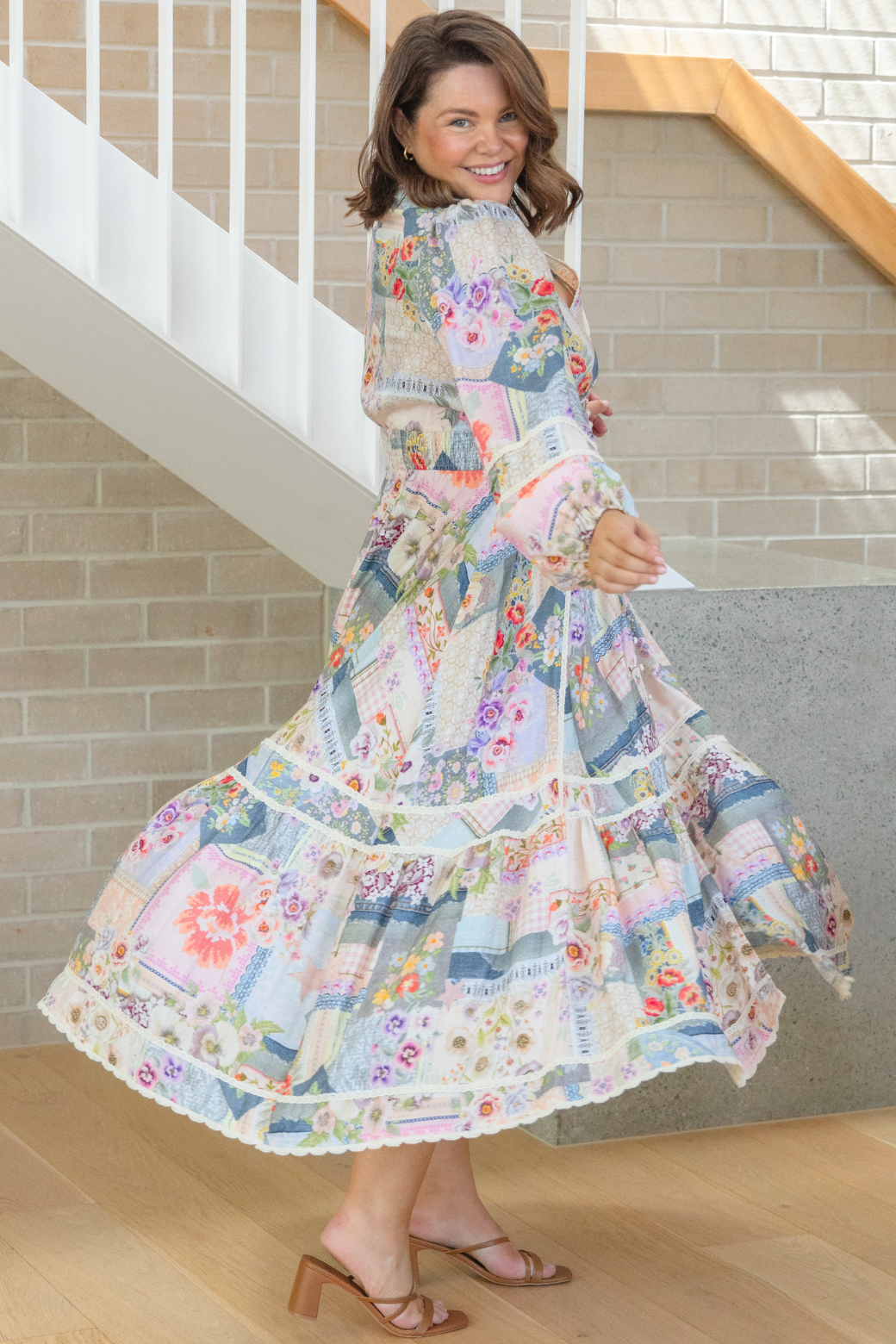 Elouise Maxi Dress Francesca Print