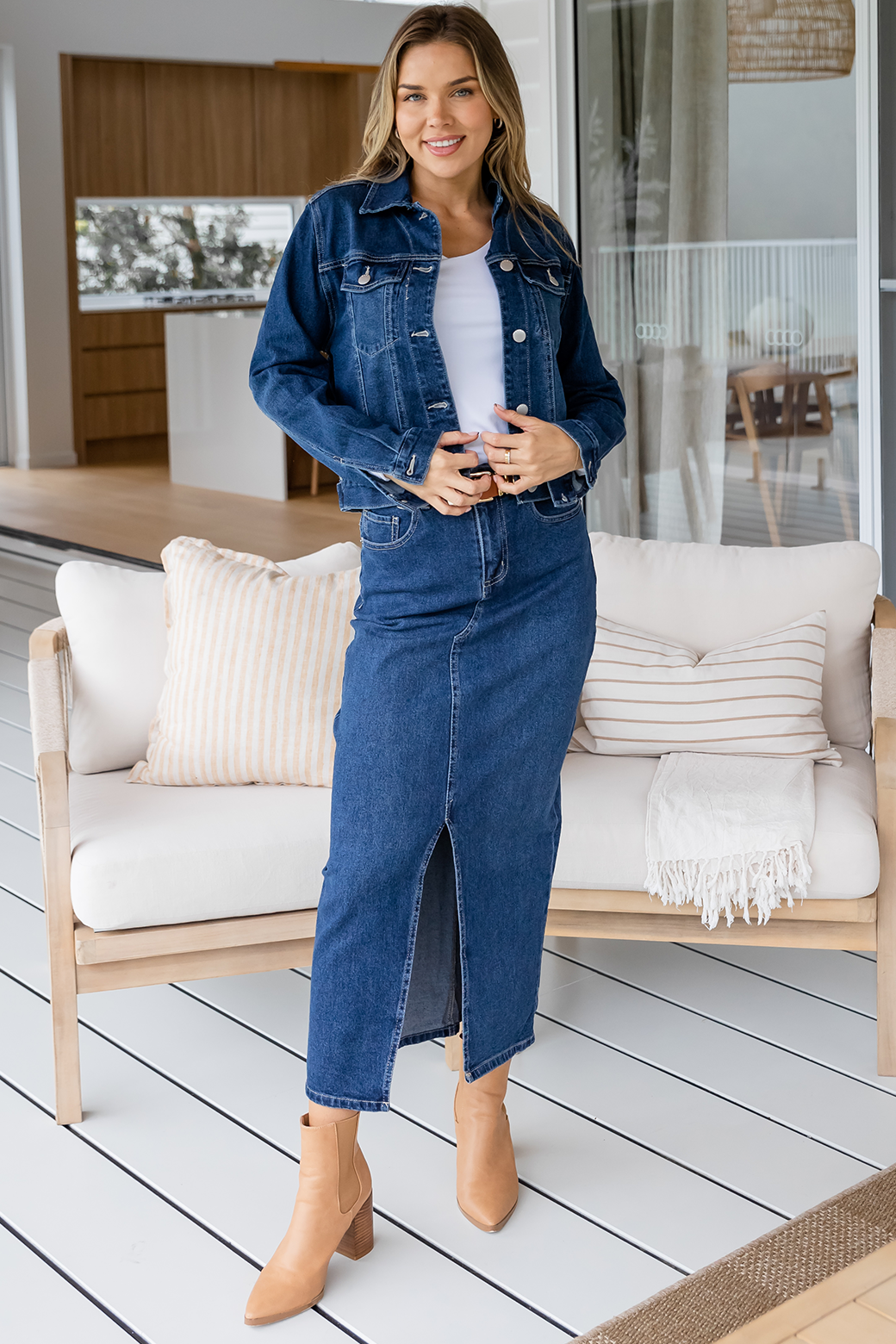 Final Sale | Darcy Denim Jacket 78 Wash