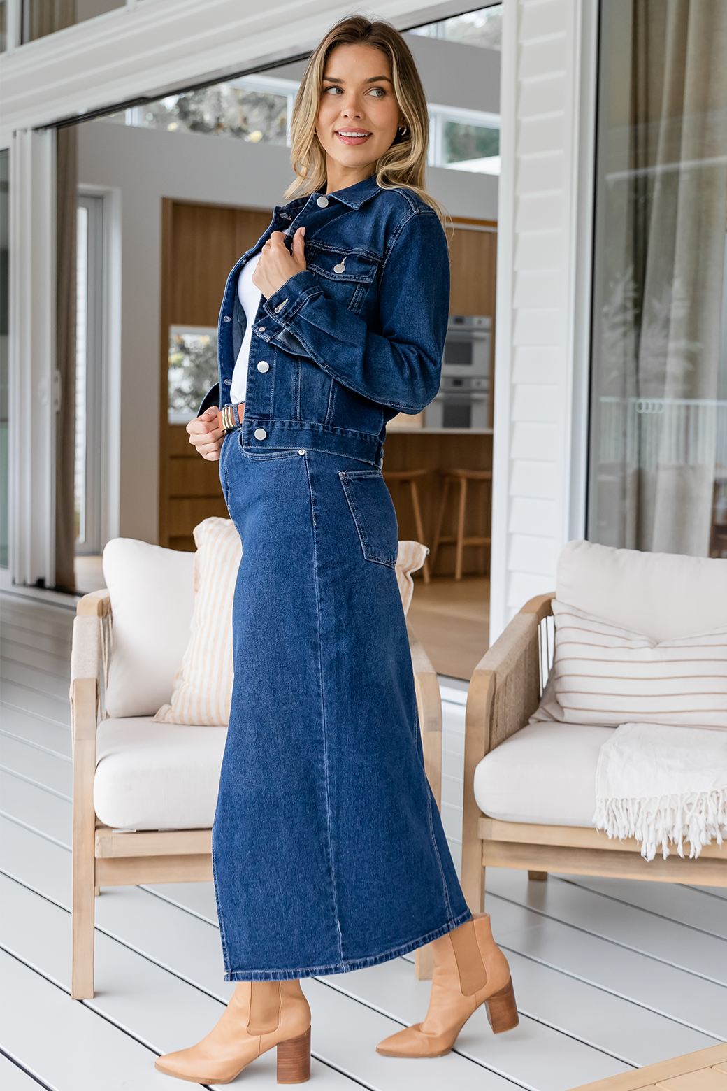 Final Sale | Darcy Denim Jacket 78 Wash