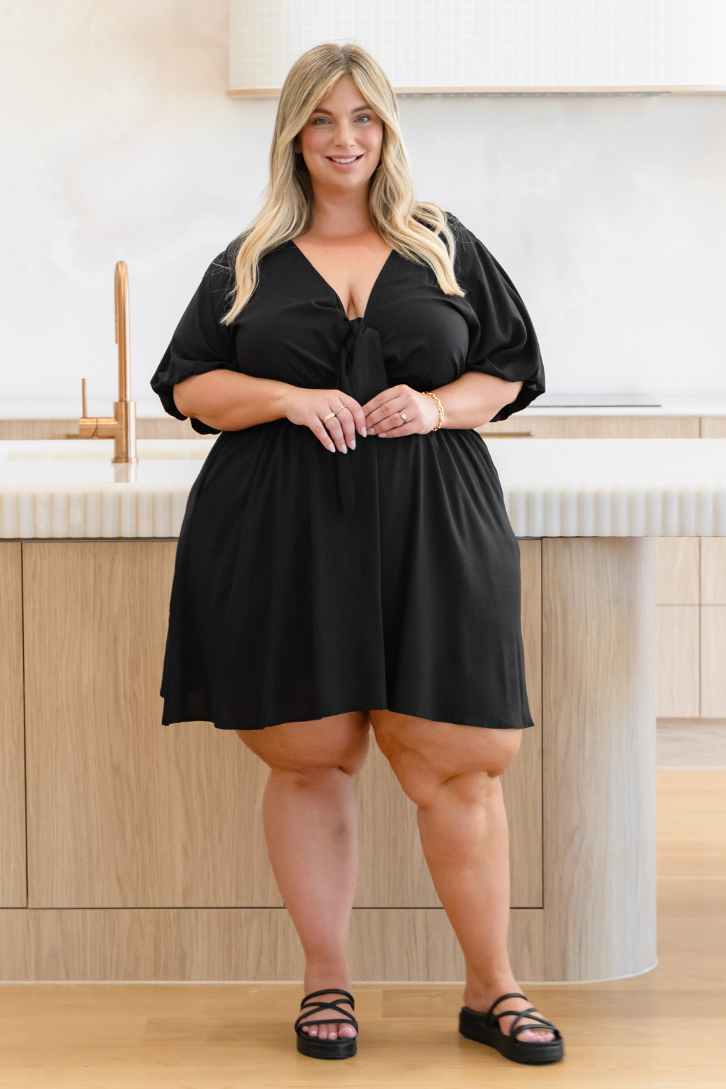 Final Sale | Erica Dress Black