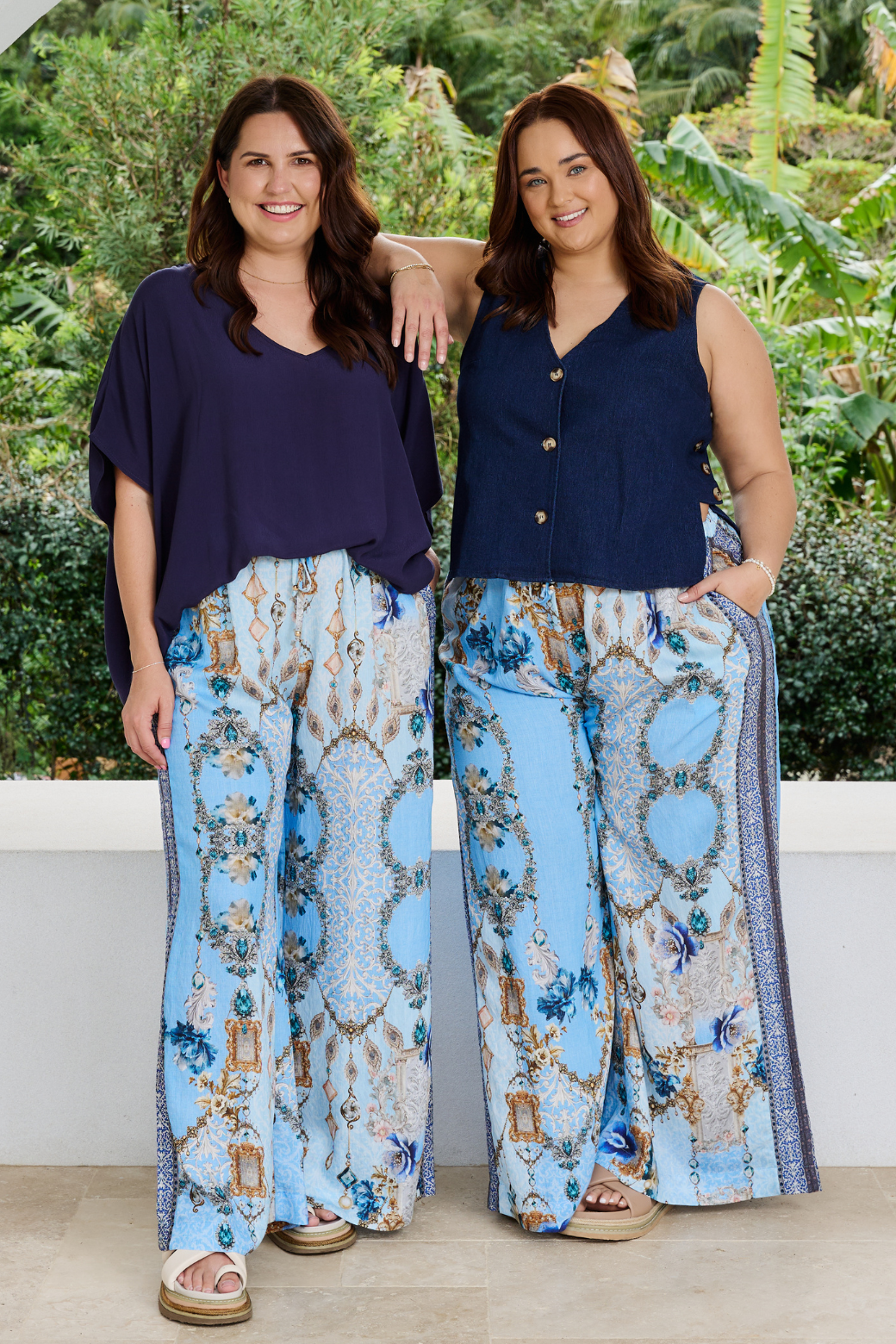 Freddie Pant Rococo Print