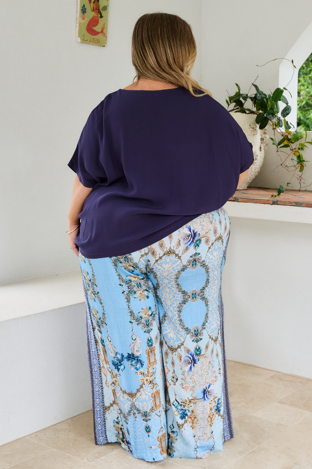 Freddie Pant Rococo Print