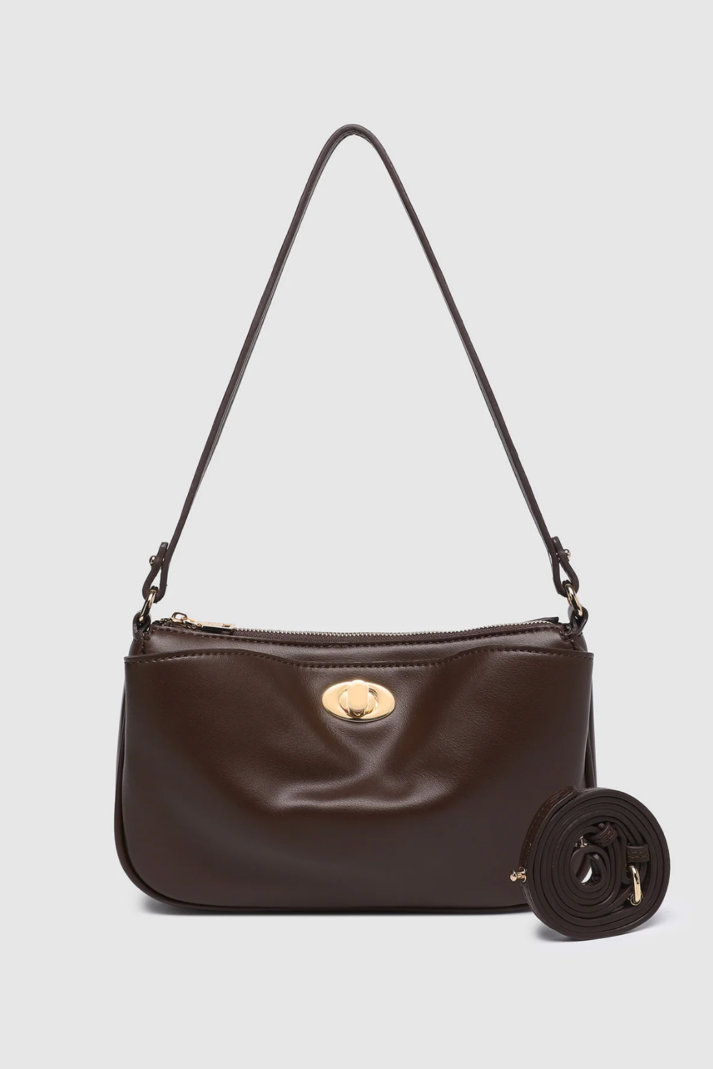 Louenhide Greta Shoulder Bag Chocolate