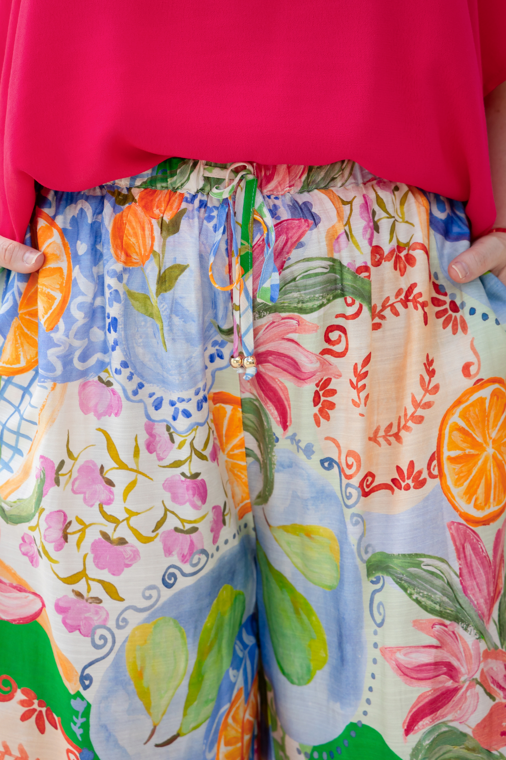 Harriet Pant Cin Cin Print