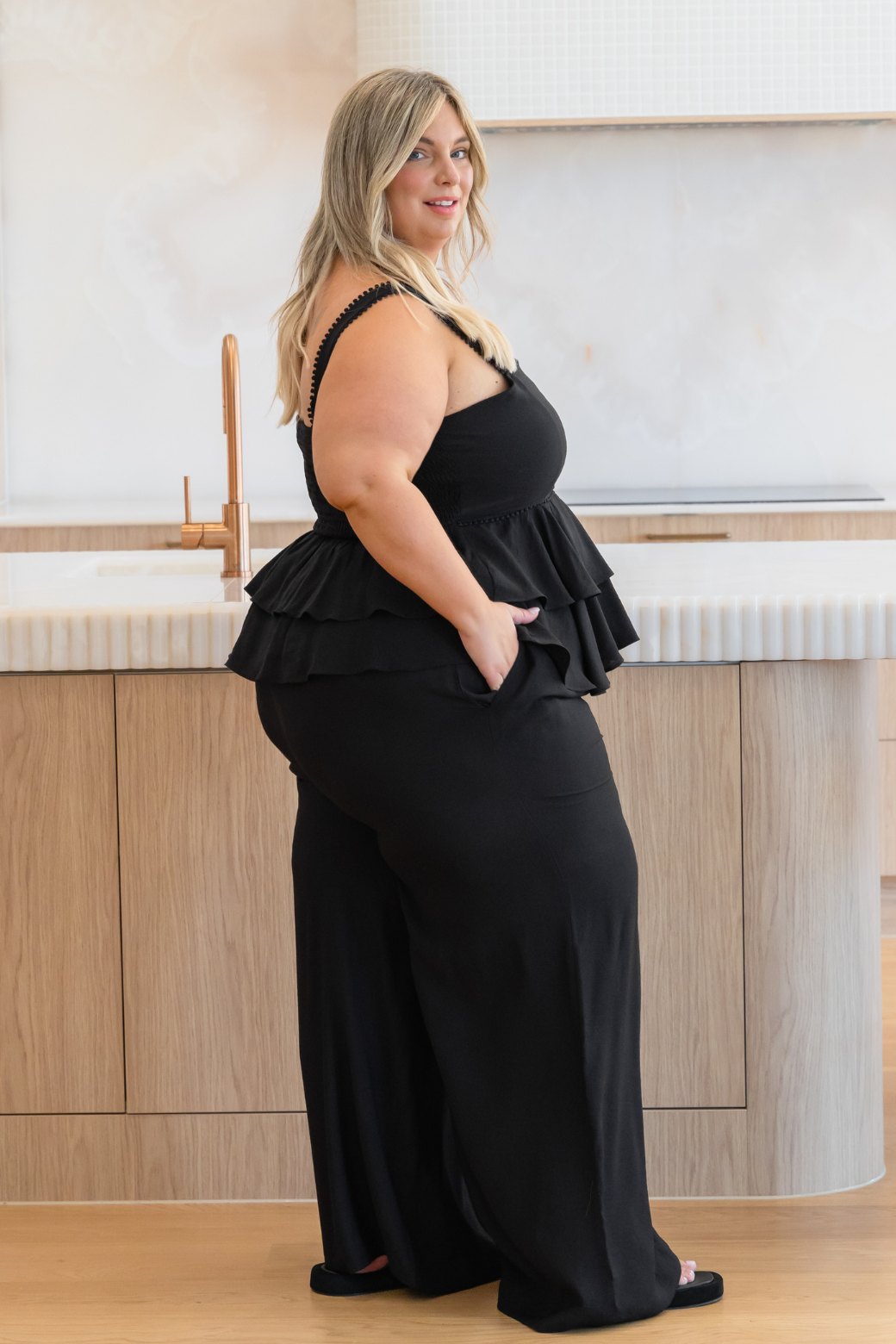 Caterina Top Black