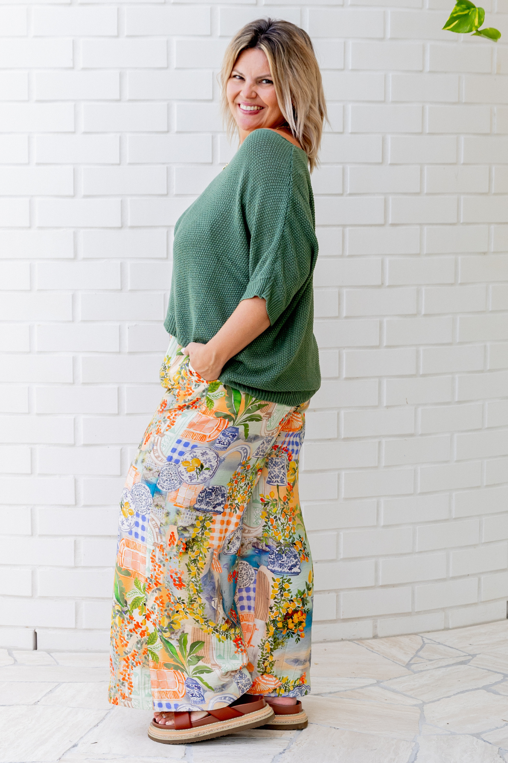 Harriet Pant Como Print