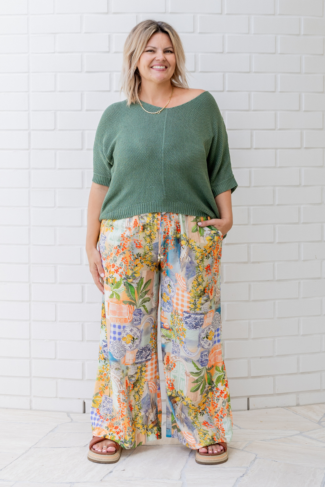 Harriet Pant Como Print