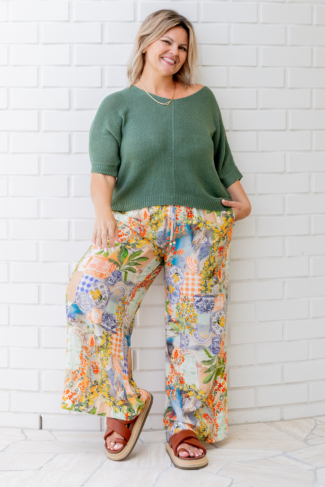 Harriet Pant Como Print