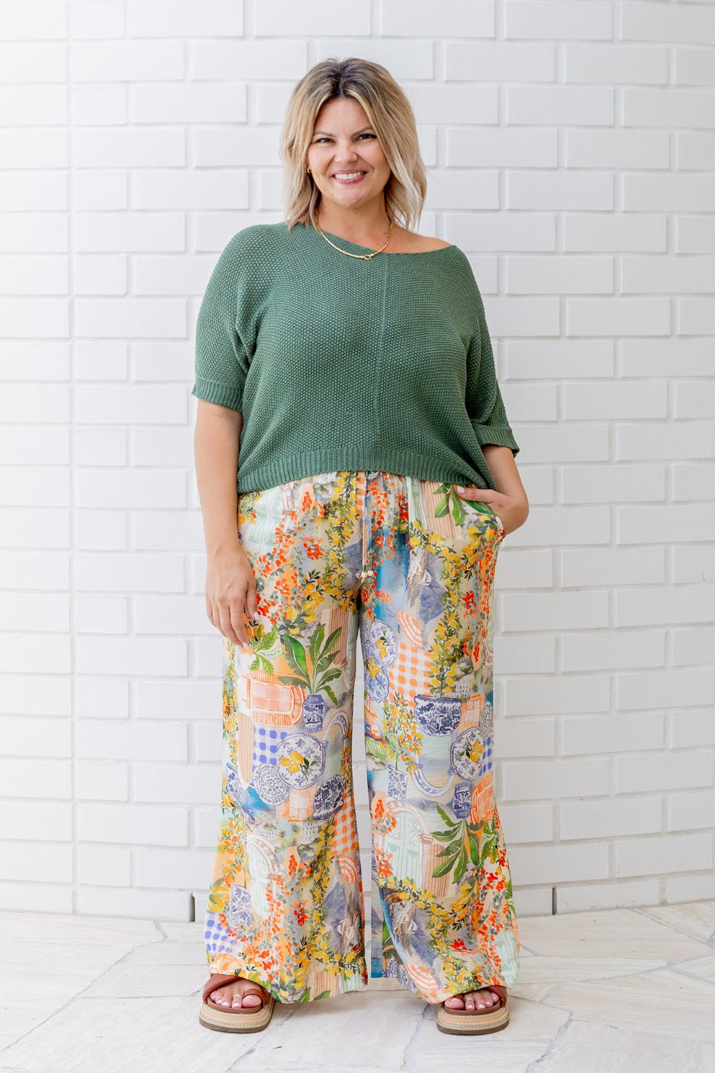 Harriet Pant Como Print