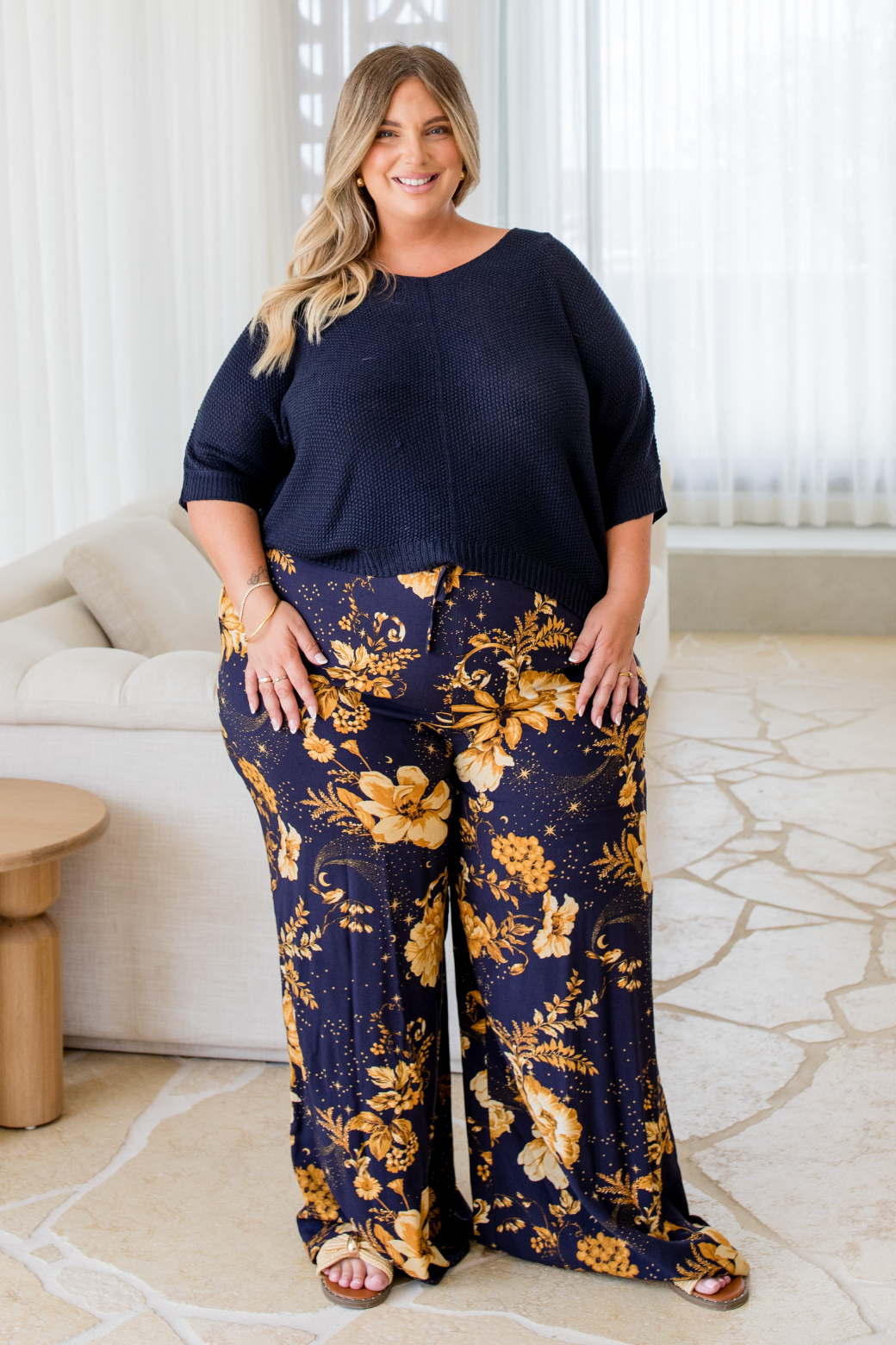 Harriet Pant Night Garden