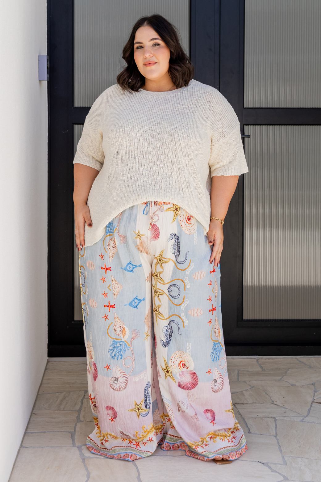 Harriet Pant Ocean Queen Print