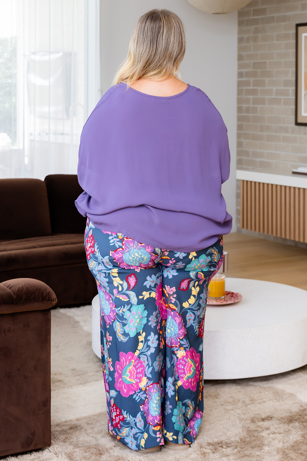 Harriet Pants Moroccan Deep Sun Print