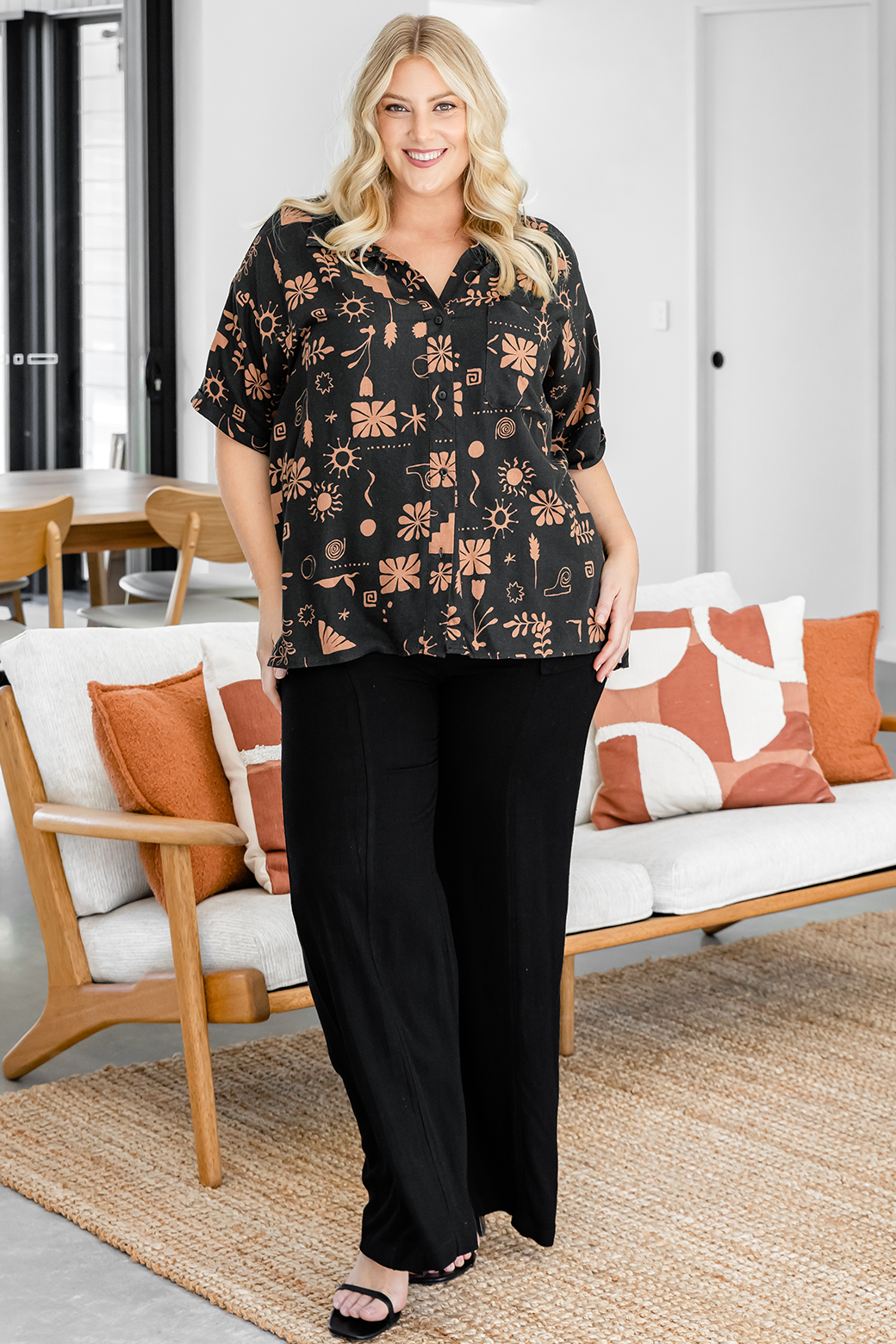 Final Sale | Hayden Shirt Eos Print
