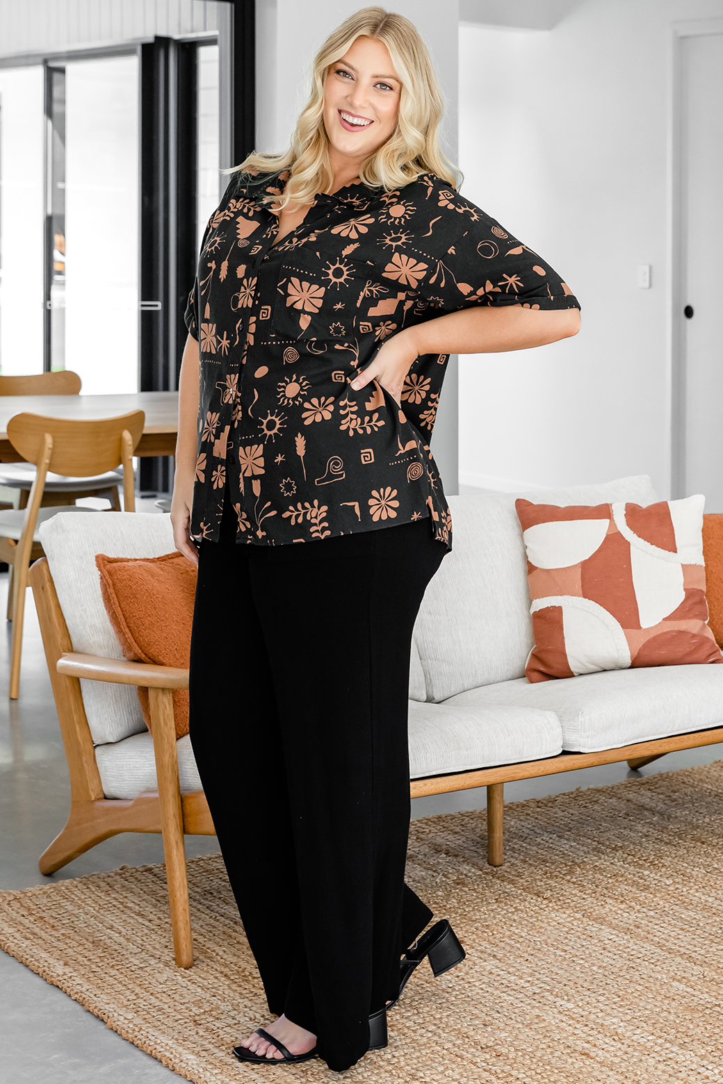 Final Sale | Hayden Shirt Eos Print