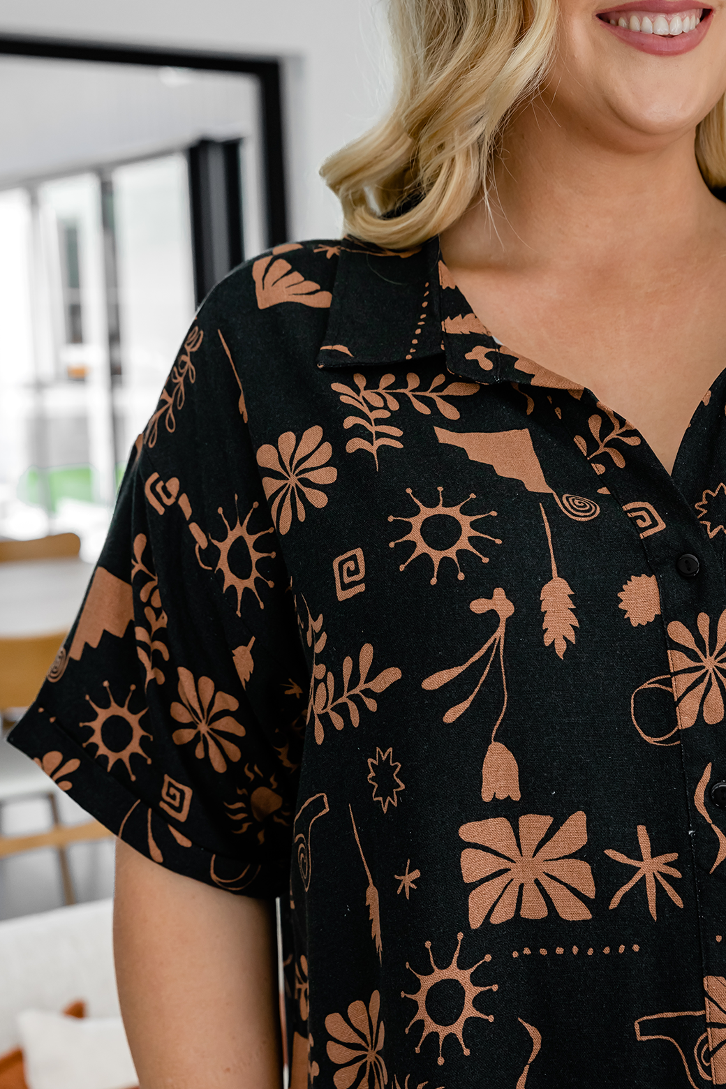 Final Sale | Hayden Shirt Eos Print