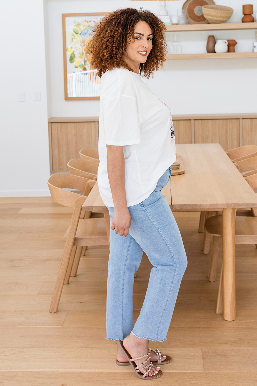 Final Sale | Sass Heavy Metal Tee White