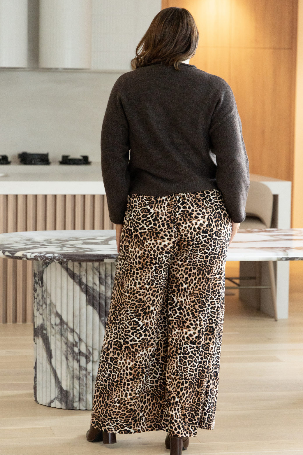 Henry Pant Leopard Print