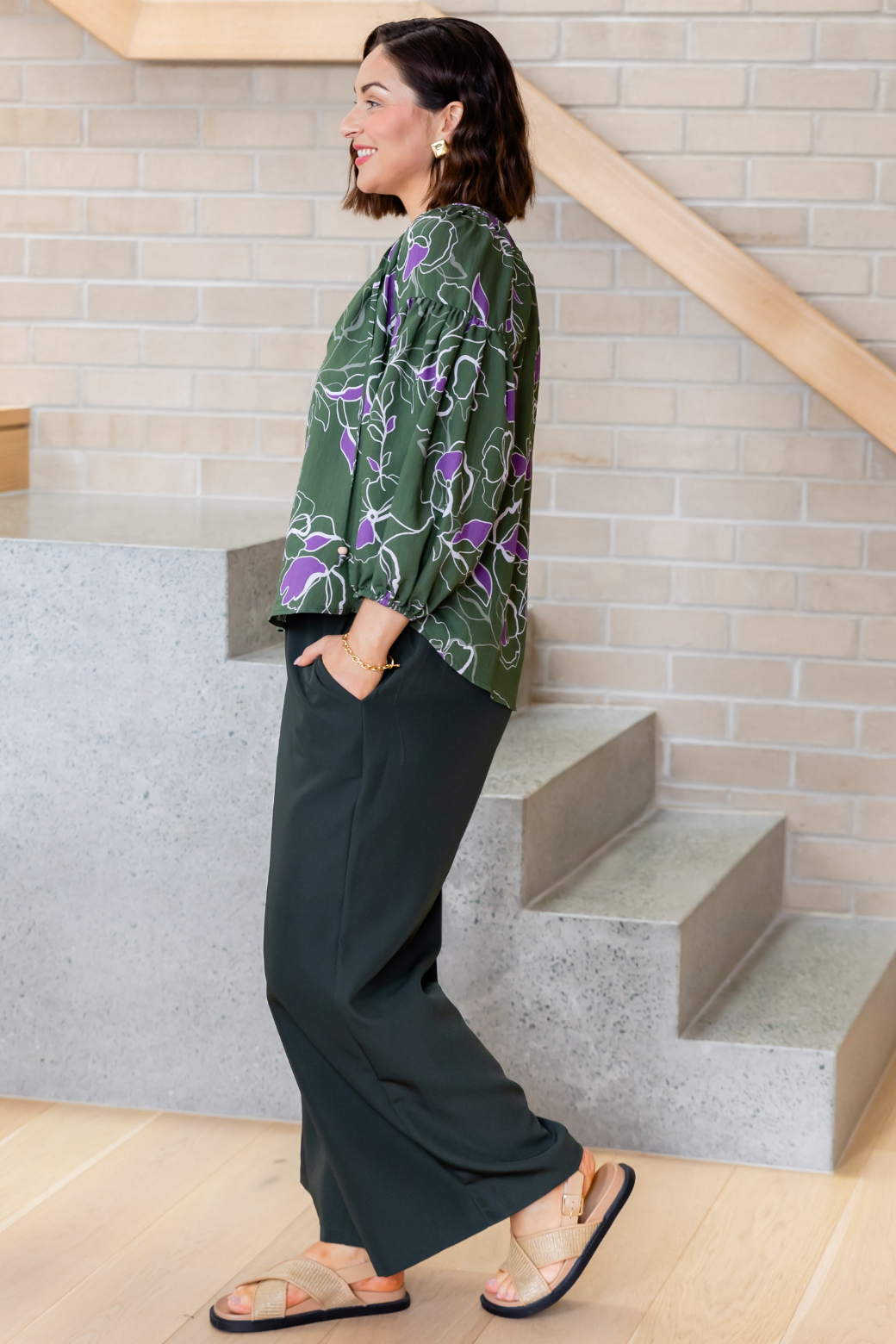Houston Pant Dark Olive