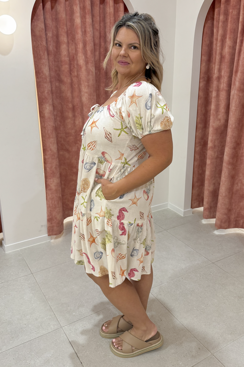 Portia Dress Seashells