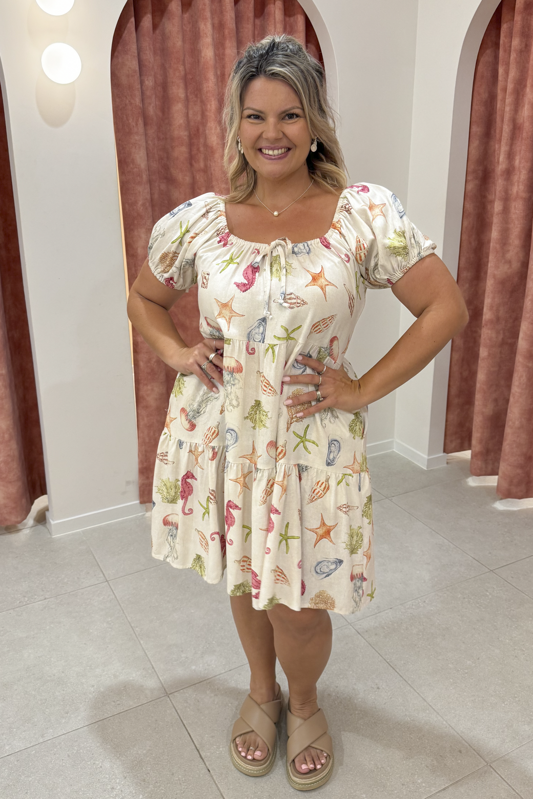 Portia Dress Seashells