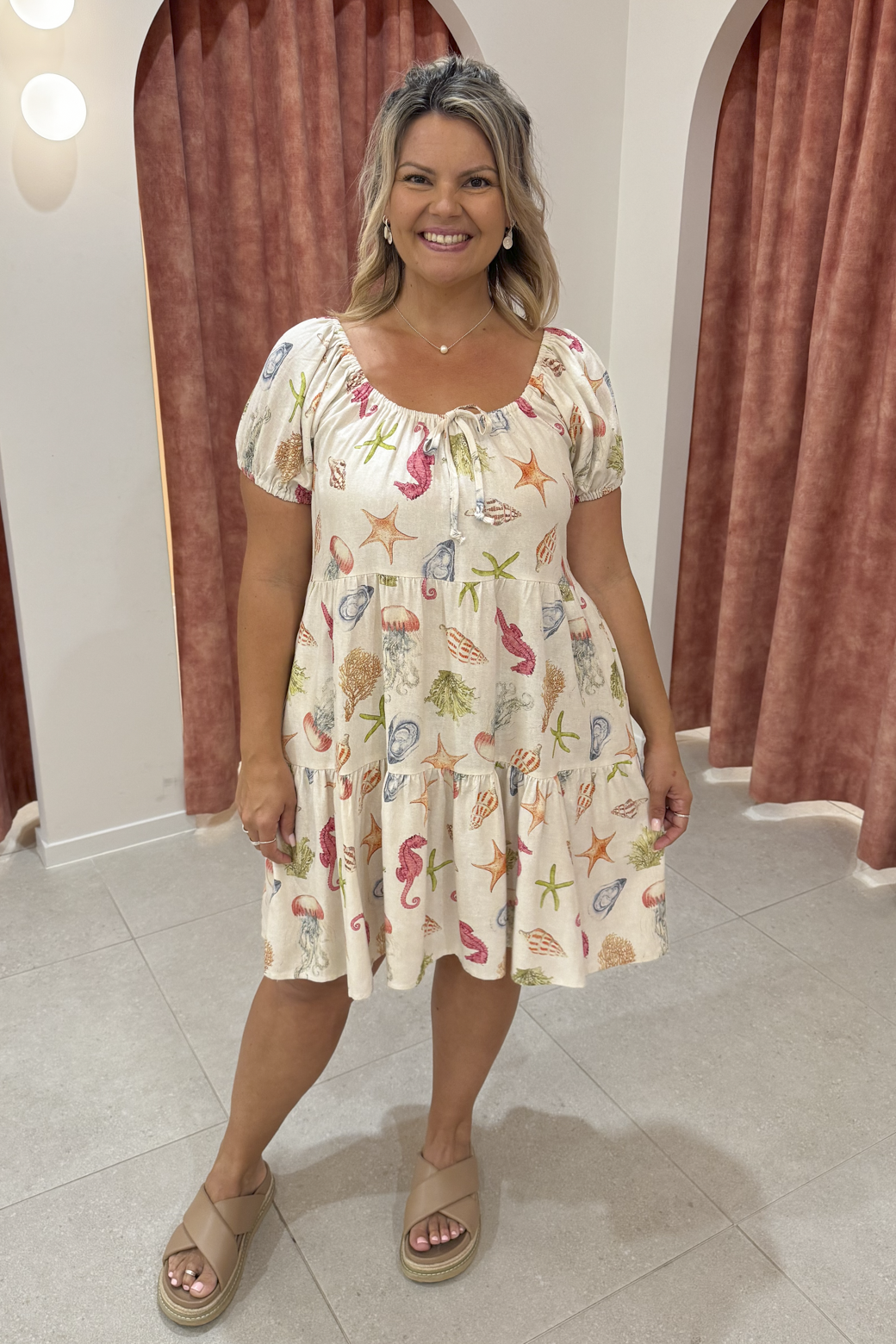 Portia Dress Seashells