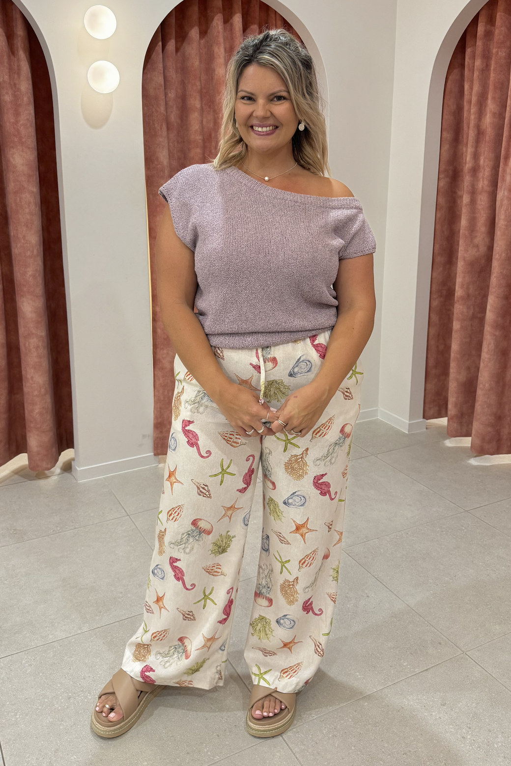 Sandrine Pants Seashells