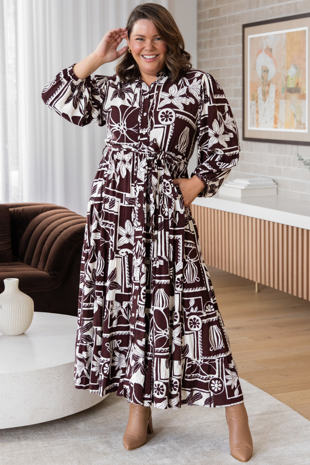 Jacinta Maxi Dress Jardine Print