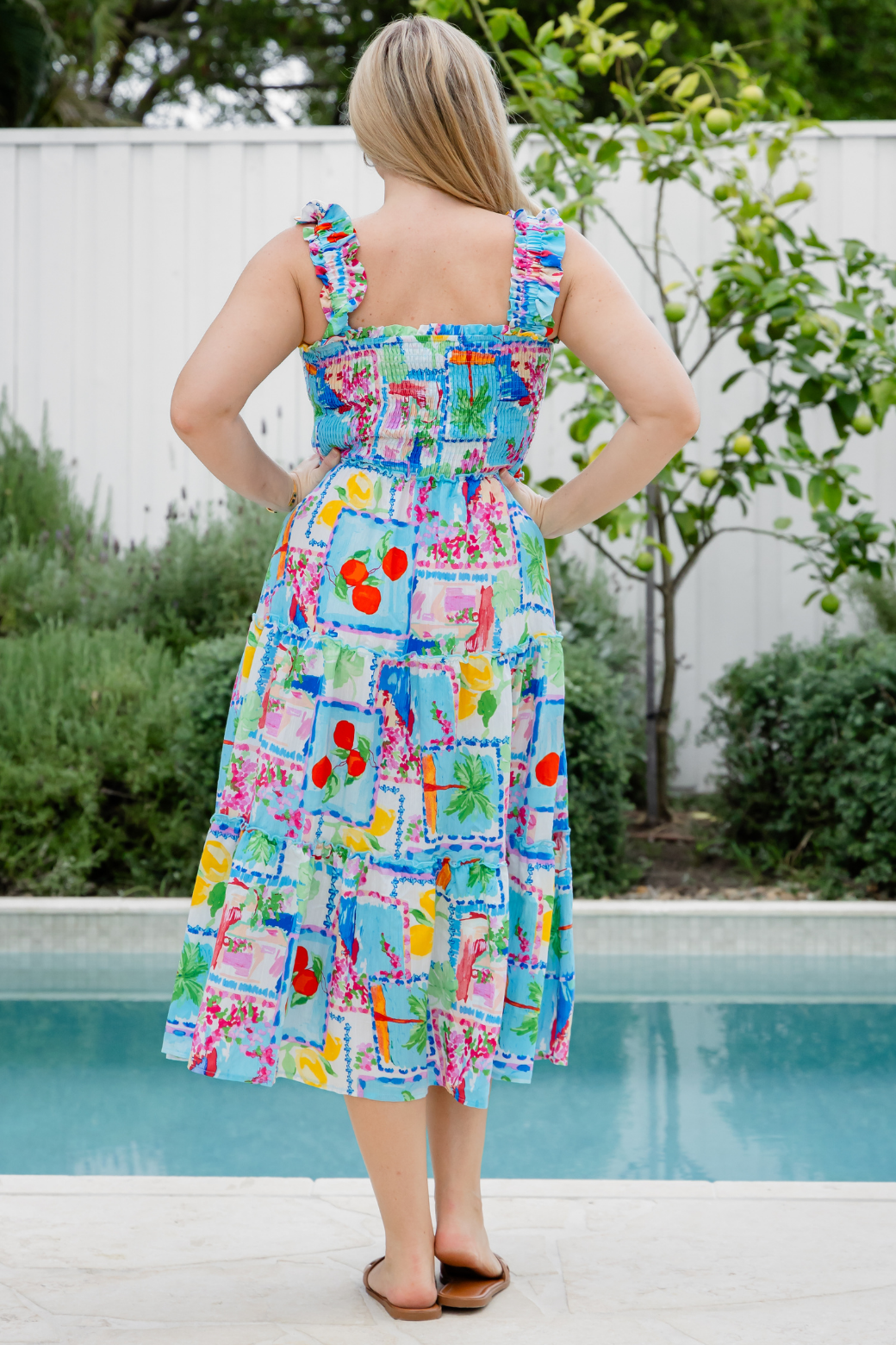 Keeley Midi Dress Eleni Print