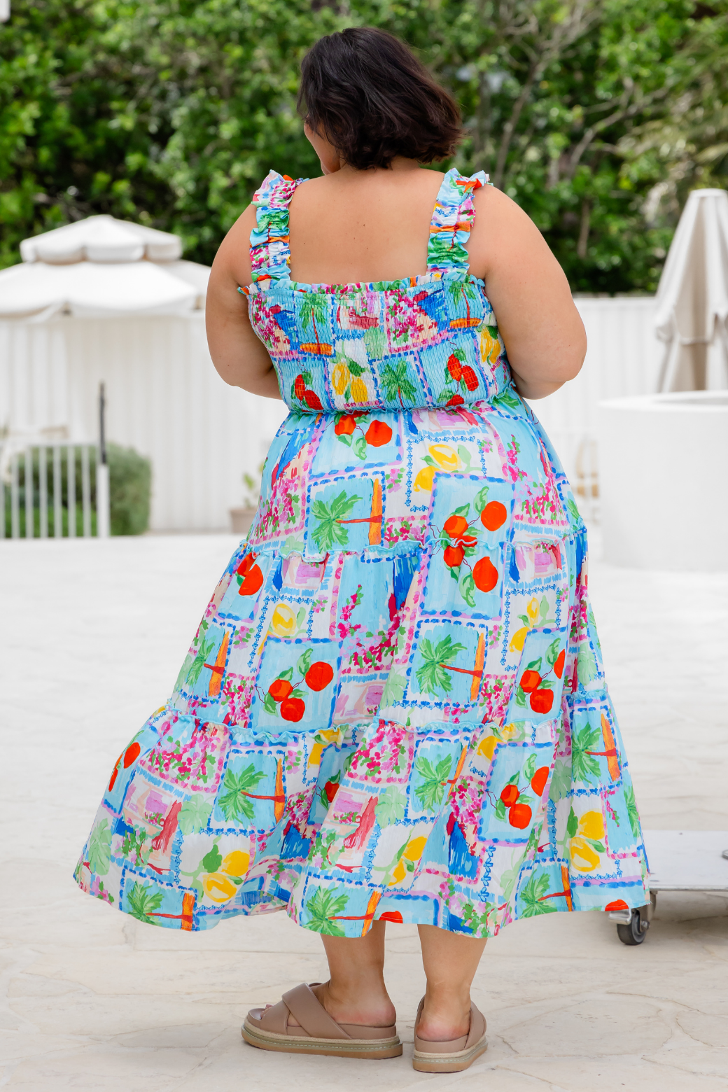 Keeley Midi Dress Eleni Print