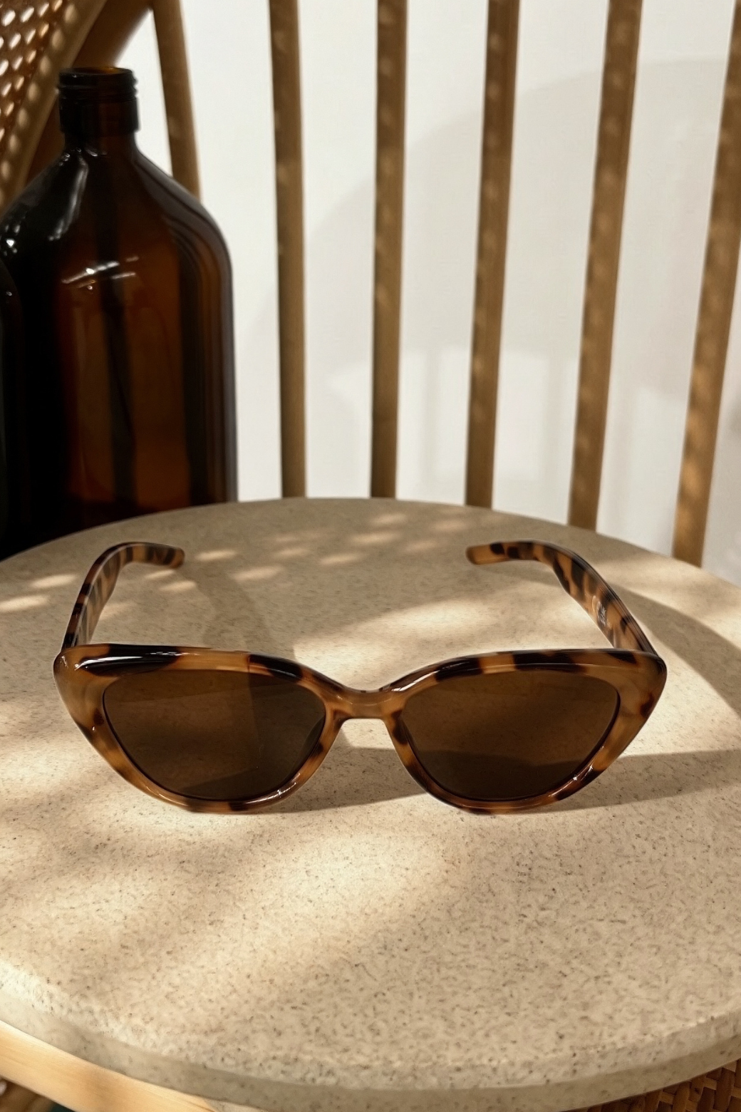Kristy Cateye Sunglasses Tortoiseshell